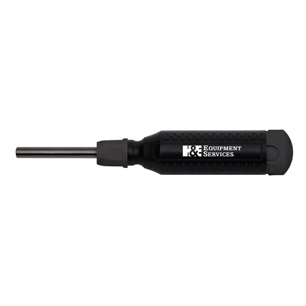 Multi-bit, 15-in-1 screwdriver  measuring 8.5" long with customizable colors and... from ASI 46170 Compass Industries Inc