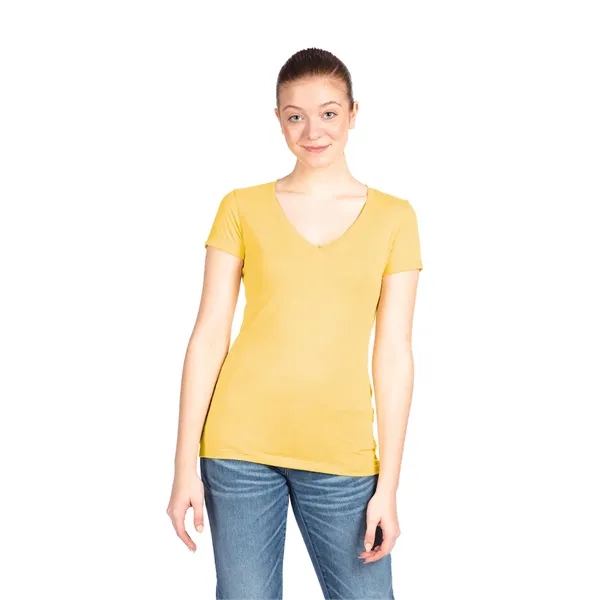 Women's Ideal V shirt. Tear away label. Blank product.... from ASI 89380 Staton Corporate and Casual