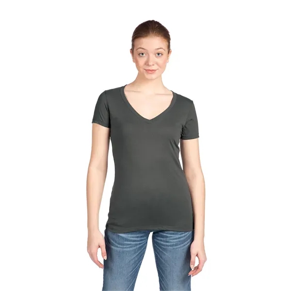Women's Ideal V shirt. Tear away label. Blank product.... from ASI 89380 Staton Corporate and Casual