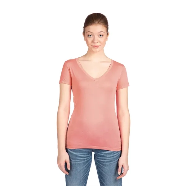 Women's Ideal V shirt. Tear away label. Blank product.... from ASI 89380 Staton Corporate and Casual