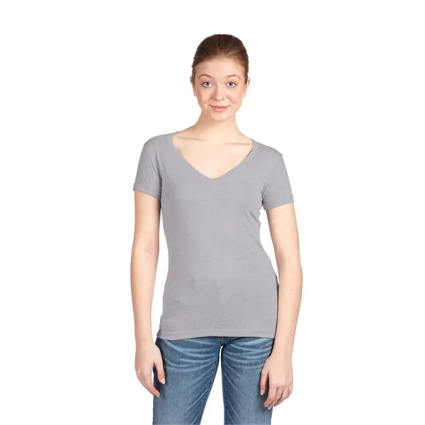 Women's Ideal V shirt. Tear away label. Blank product.... from ASI 89380 Staton Corporate and Casual