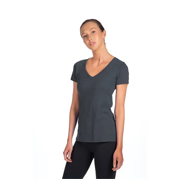 Women's Ideal V shirt. Tear away label. Blank product.... from ASI 89380 Staton Corporate and Casual