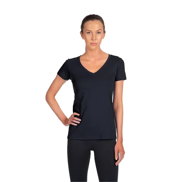 Women's Ideal V shirt. Tear away label. Blank product.... from ASI 89380 Staton Corporate and Casual