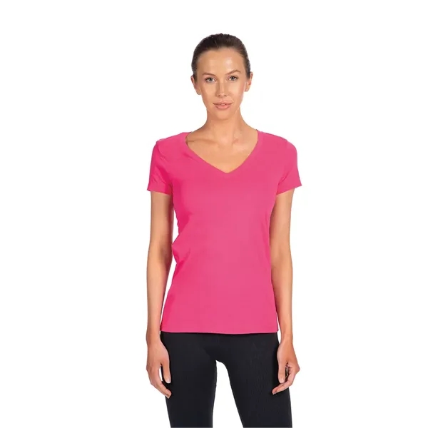 Women's Ideal V shirt. Tear away label. Blank product.... from ASI 89380 Staton Corporate and Casual