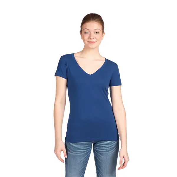 Women's Ideal V shirt. Tear away label. Blank product.... from ASI 89380 Staton Corporate and Casual