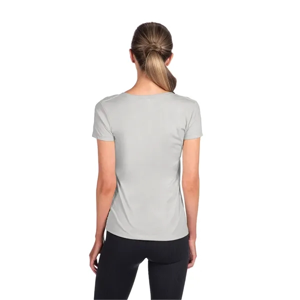 Women's Ideal V shirt. Tear away label. Blank product.... from ASI 89380 Staton Corporate and Casual