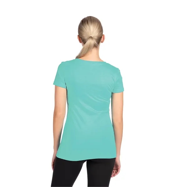Women's Ideal V shirt. Tear away label. Blank product.... from ASI 89380 Staton Corporate and Casual