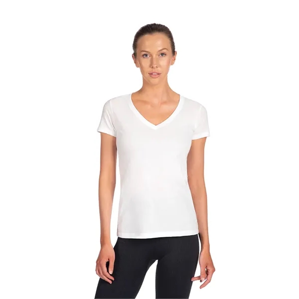 Women's Ideal V shirt. Tear away label. Blank product.... from ASI 89380 Staton Corporate and Casual