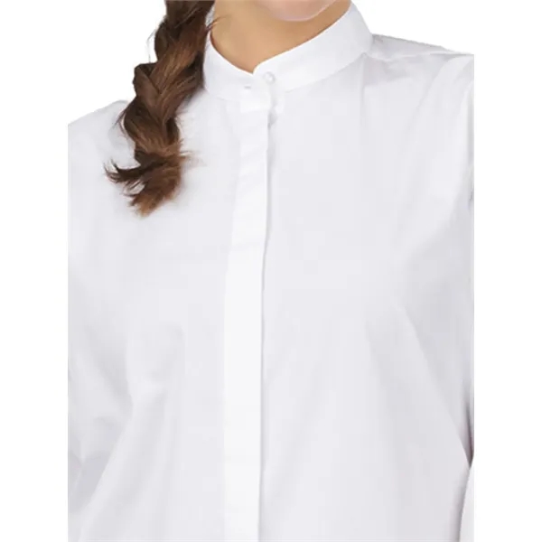 Edwards - Shirts & Blouses - Women's Banded Collar Shirt... from ASI 86018 Scrub Authority