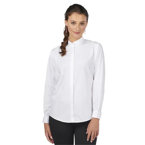 Edwards - Shirts & Blouses - Women's Banded Collar Shirt... from ASI 86018 Scrub Authority