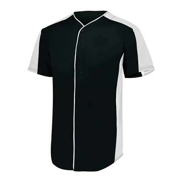 Full-Button Baseball Jersey... from ASI 89380 Staton Corporate and Casual