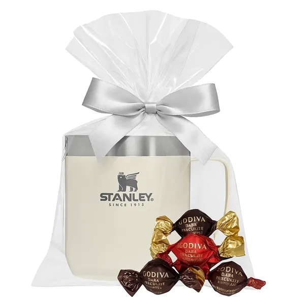 Stanley Mug with Godiva Truffles, Wrapped in Cello and Bow... from ASI 89971 Stuff A Mug