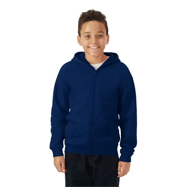 Gildan Heavy Blend Youth Full Zip Hooded Sweatshirt... from ASI 89380 Staton Corporate and Casual / Staton®