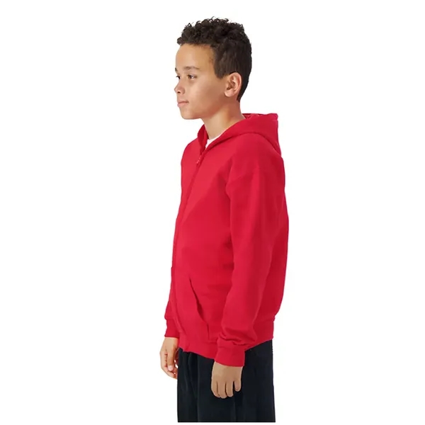 Gildan Heavy Blend Youth Full Zip Hooded Sweatshirt... from ASI 89380 Staton Corporate and Casual / Staton®