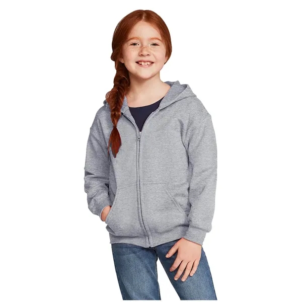 Gildan Heavy Blend Youth Full Zip Hooded Sweatshirt... from ASI 89380 Staton Corporate and Casual / Staton®