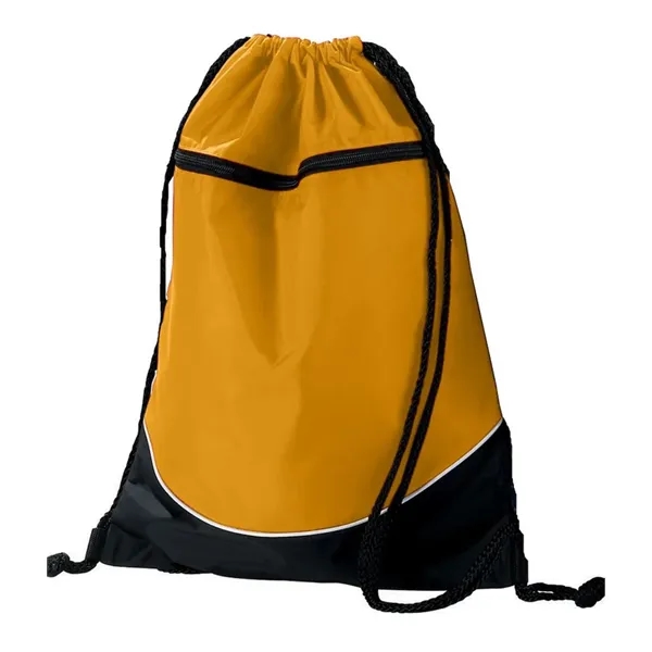 Tri color drawstring backpack.... from ASI 89380 Staton Corporate and Casual / Staton®