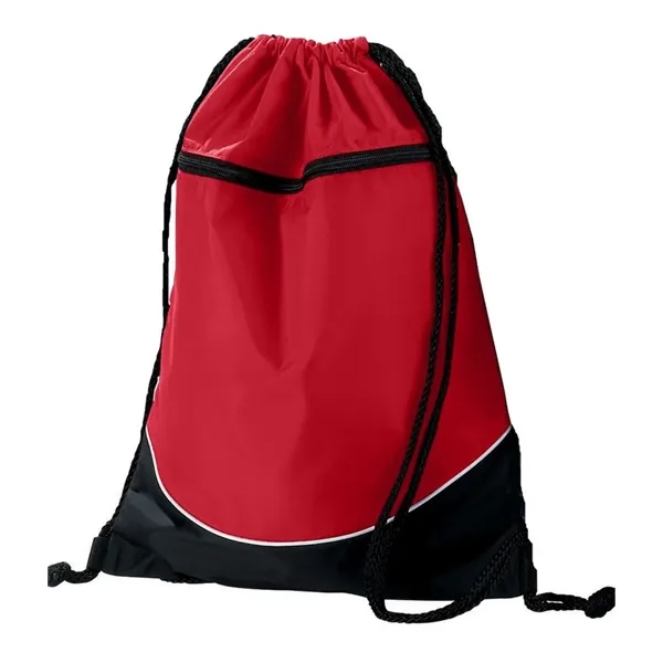 Tri color drawstring backpack.... from ASI 89380 Staton Corporate and Casual / Staton®