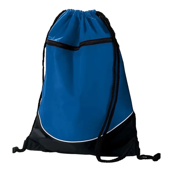 Tri color drawstring backpack.... from ASI 89380 Staton Corporate and Casual / Staton®