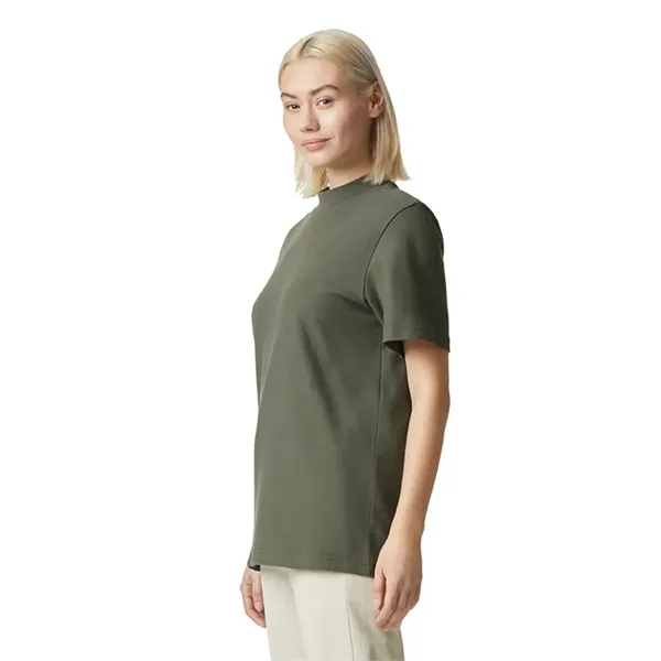 Pique Unisex Mockneck T-Shirt... from ASI 89380 Staton Corporate and Casual