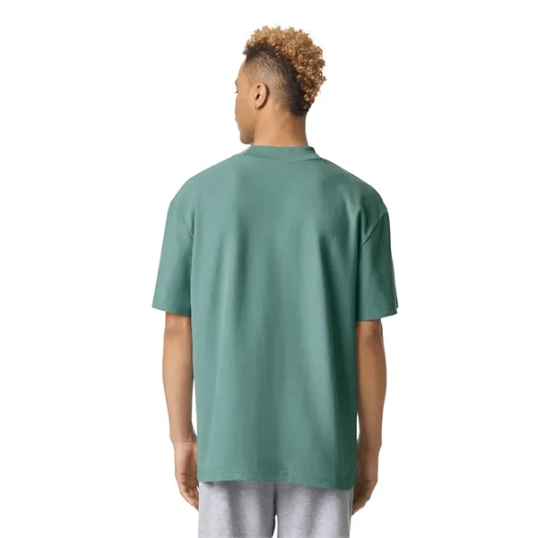 Pique Unisex Mockneck T-Shirt... from ASI 89380 Staton Corporate and Casual