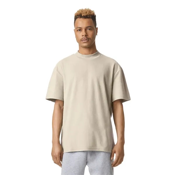 Pique Unisex Mockneck T-Shirt... from ASI 89380 Staton Corporate and Casual