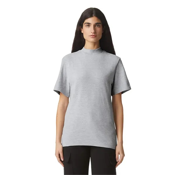 Pique Unisex Mockneck T-Shirt... from ASI 89380 Staton Corporate and Casual