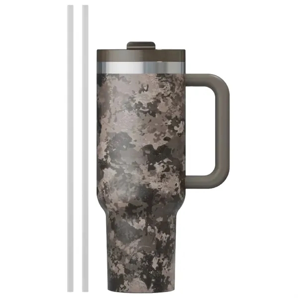 RTIC 40oz Stainless Steel Road Trip Tumbler... from ASI 74601 Calico