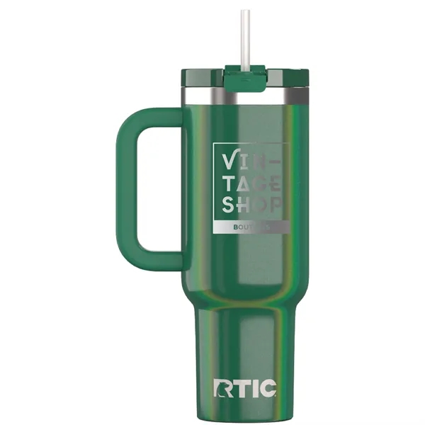 RTIC 40oz Stainless Steel Road Trip Tumbler... from ASI 74601 Calico