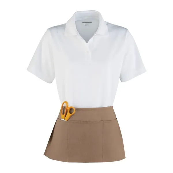 Waist apron made of 65% polyester / 35% cotton twill; color.... from ASI 89380 Staton Corporate and Casual / Staton®