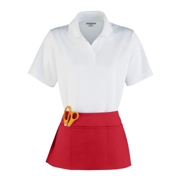 Waist apron made of 65% polyester / 35% cotton twill; color.... from ASI 89380 Staton Corporate and Casual / Staton®