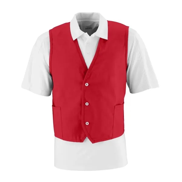 Vest made of 65% polyester / 35% cotton twill.... from ASI 89380 Staton Corporate and Casual / Staton®
