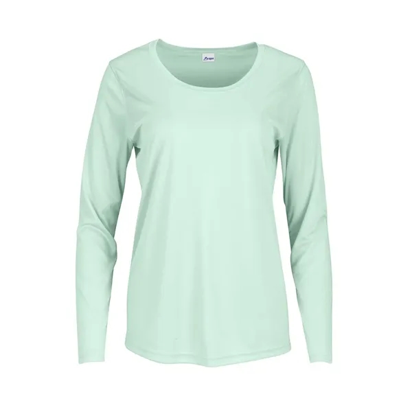 Lady Long Islander Tee... from ASI 89380 Staton Corporate and Casual