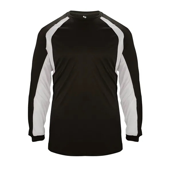 Hook Long Sleeve Youth Tee... from ASI 89380 Staton Corporate and Casual