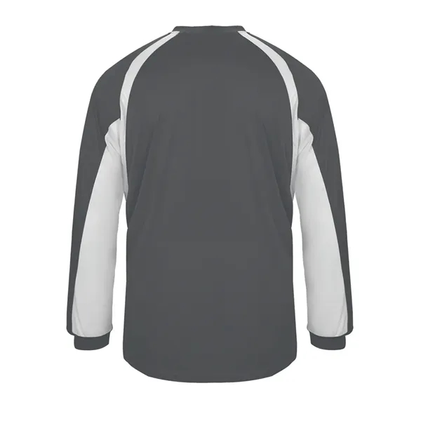 Hook Long Sleeve Youth Tee... from ASI 89380 Staton Corporate and Casual