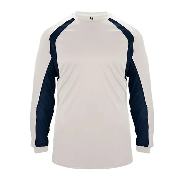 Hook Long Sleeve Youth Tee... from ASI 89380 Staton Corporate and Casual