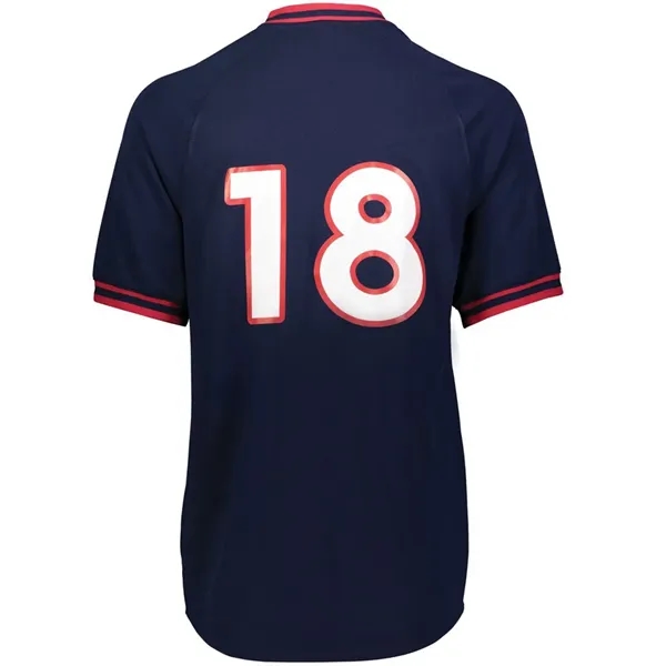 Retro V-Neck Baseball Jersey... from ASI 89380 Staton Corporate and Casual