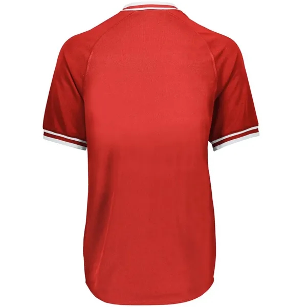 Retro V-Neck Baseball Jersey... from ASI 89380 Staton Corporate and Casual