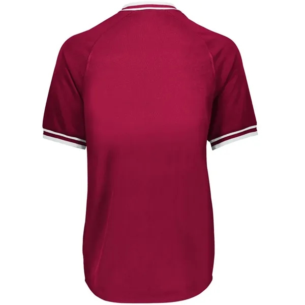 Retro V-Neck Baseball Jersey... from ASI 89380 Staton Corporate and Casual