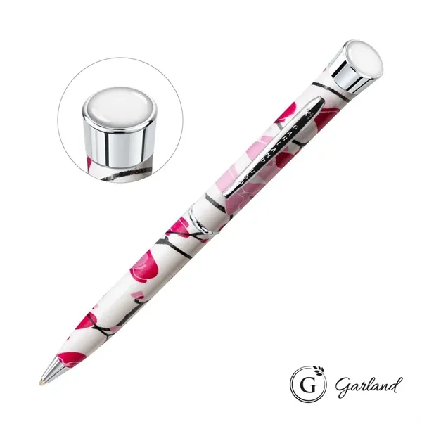 Garland® Liberty Custom Hydrodipped Ballpoint Pen - Chrome Accent... from ASI 84592 St Regis Group