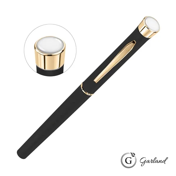 Garland® Color Matte Custom Collection Rollerball Pen - Gold Accent... from ASI 84592 St Regis Group