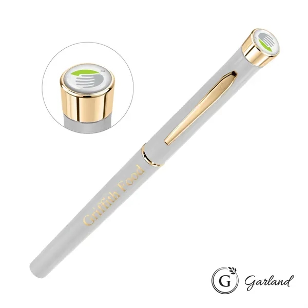 Garland® Color Matte Custom Collection Rollerball Pen - Gold Accent... from ASI 84592 St Regis Group