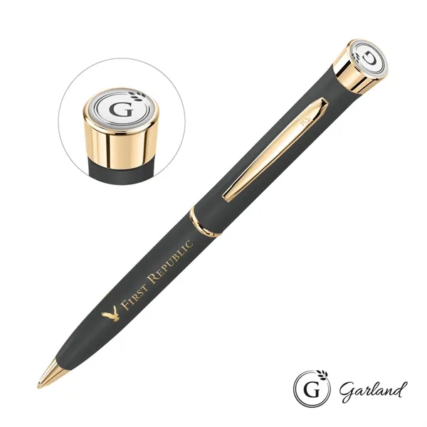 Garland® Color Matte Collection Twist Ballpoint Pen - Gold Accent... from ASI 84592 St Regis Group