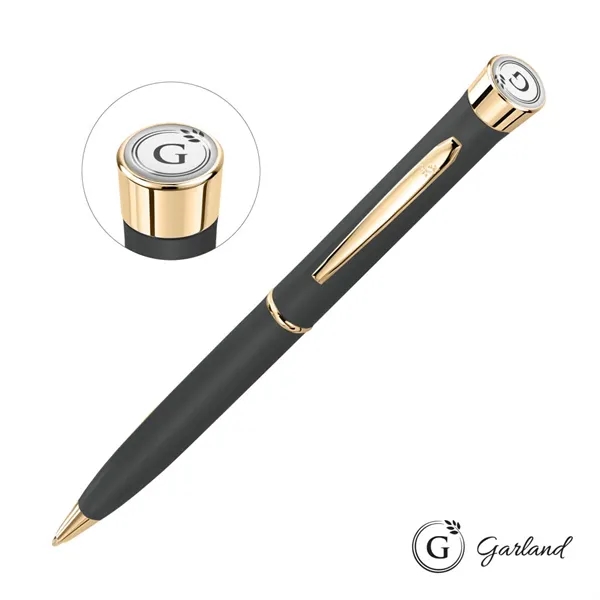Garland® Color Matte Collection Twist Ballpoint Pen - Gold Accent... from ASI 84592 St Regis Group