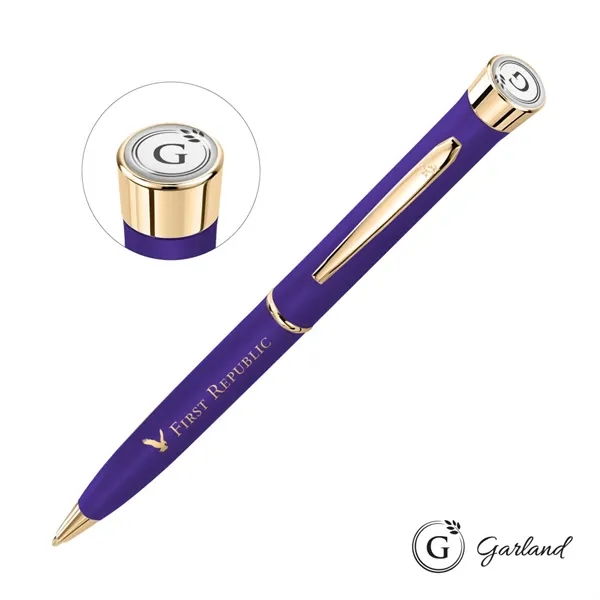 Garland® Color Matte Collection Twist Ballpoint Pen - Gold Accent... from ASI 84592 St Regis Group