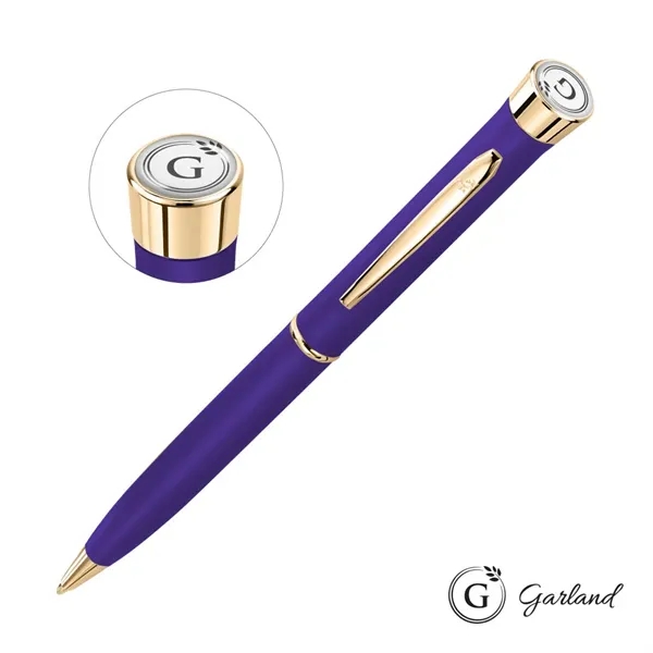 Garland® Color Matte Collection Twist Ballpoint Pen - Gold Accent... from ASI 84592 St Regis Group