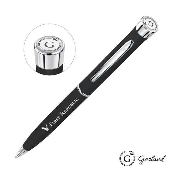 Garland® Color Matte Collection Twist Ballpoint Pen - Chrome Accent... from ASI 84592 St Regis Group