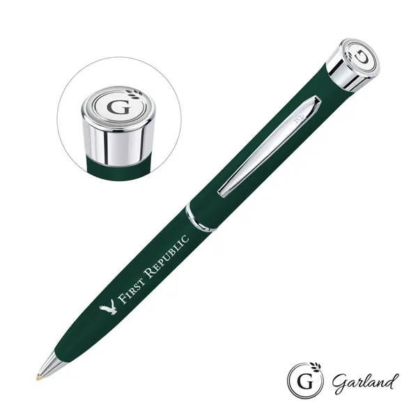 Garland® Color Matte Collection Twist Ballpoint Pen - Chrome Accent... from ASI 84592 St Regis Group