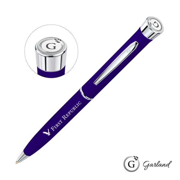Garland® Color Matte Collection Twist Ballpoint Pen - Chrome Accent... from ASI 84592 St Regis Group
