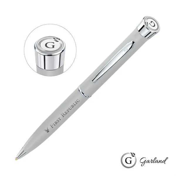 Garland® Color Matte Collection Twist Ballpoint Pen - Chrome Accent... from ASI 84592 St Regis Group