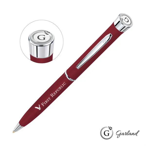 Garland® Color Matte Collection Twist Ballpoint Pen - Chrome Accent... from ASI 84592 St Regis Group